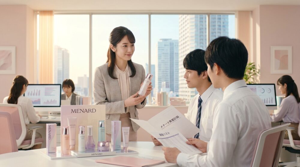 メナードで集客を成功させる全体の流れ