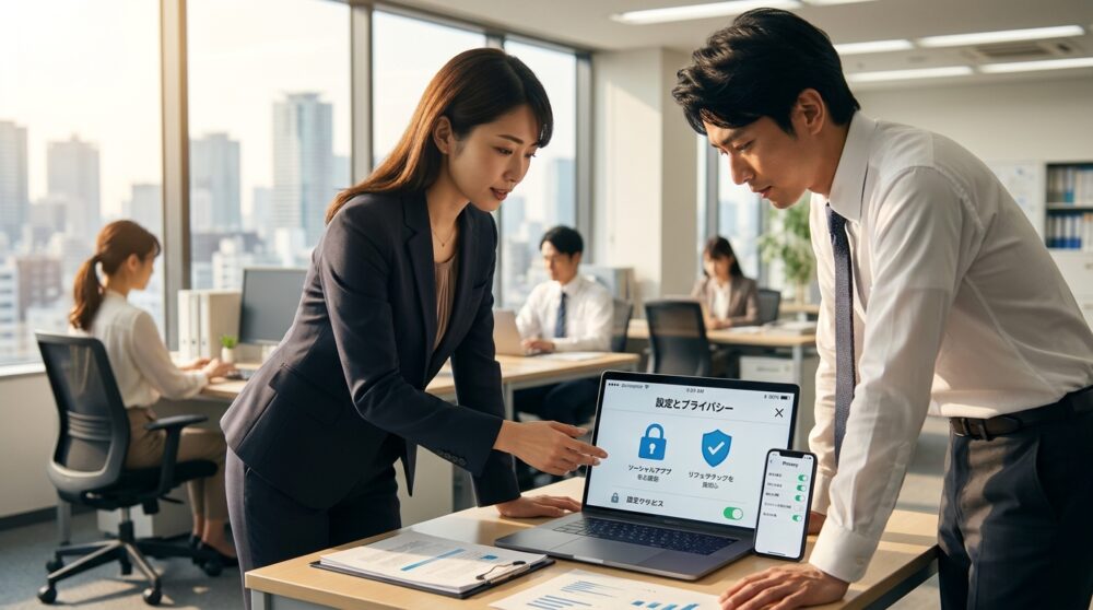 Xの設定とプライバシーはどこから確認できるか