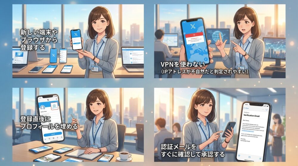 電話番号認証なしで登録できる条件