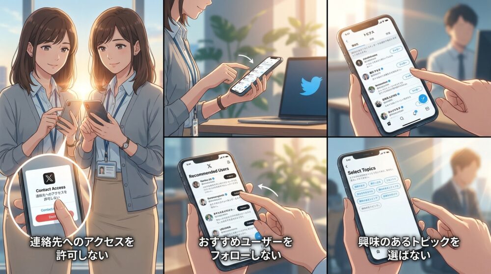 登録時に絶対に避けるべき選択肢