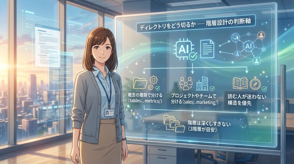ディレクトリをどう切るか──階層設計の判断軸