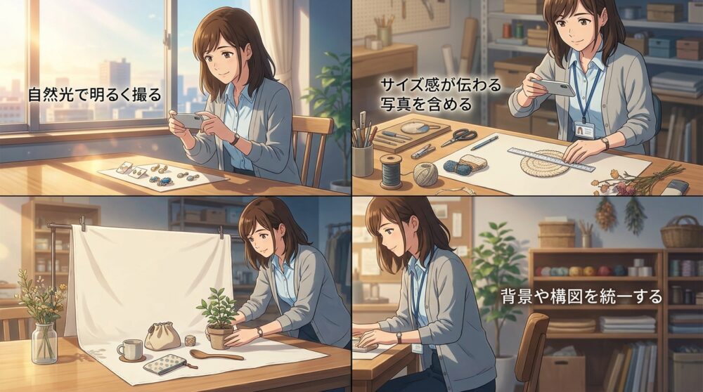 商品写真が「興味を持たせる」レベルに達しているか確認する