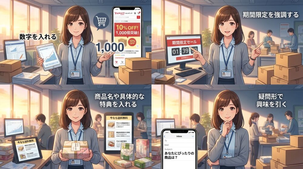 ストアニュースレターの開封率を上げる件名の作り方
