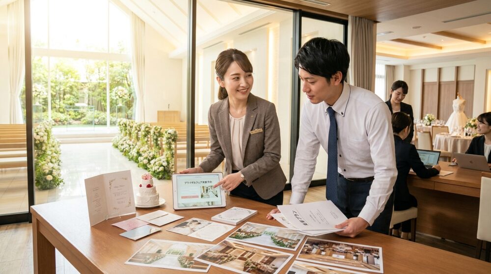 ブライダルフェアの来館予約数を増やす具体的な集客方法
