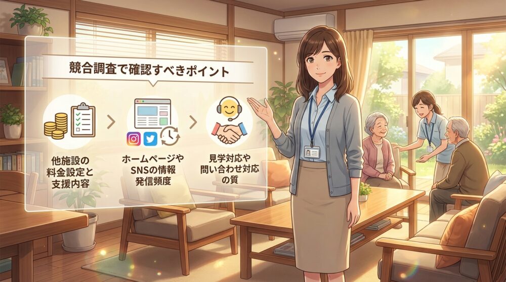 競合調査で確認すべきポイント
