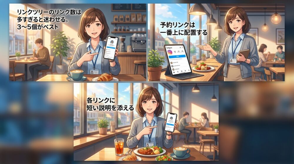 リンクツリーとハイライトで予約までの距離を縮める