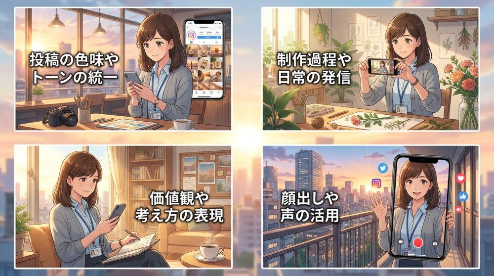 視覚的に世界観を伝えられるから、共感が生まれやすい