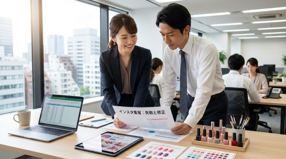 インスタ集客でやりがちな失敗と修正の方向