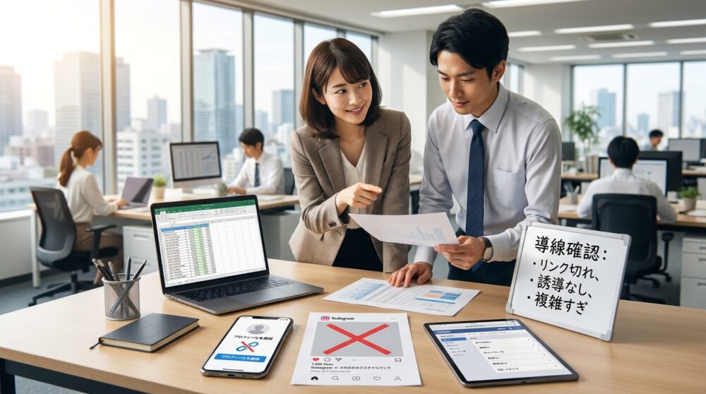 問い合わせが来ないアカウントに共通する3つの「導線切れ」パターン