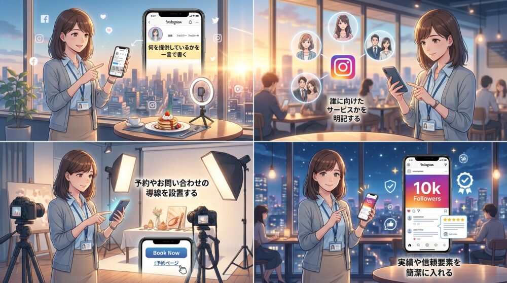 ステップ1：プロフィールを「次の行動」が生まれる構造に作り直す