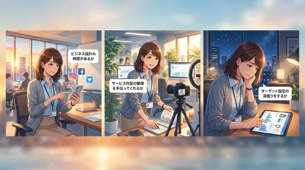 パターン1：投稿ノウハウだけで終わり、ビジネス設計がない