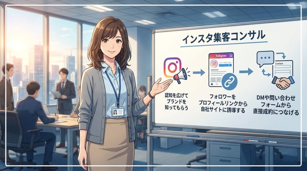 インスタ 集客 コンサル