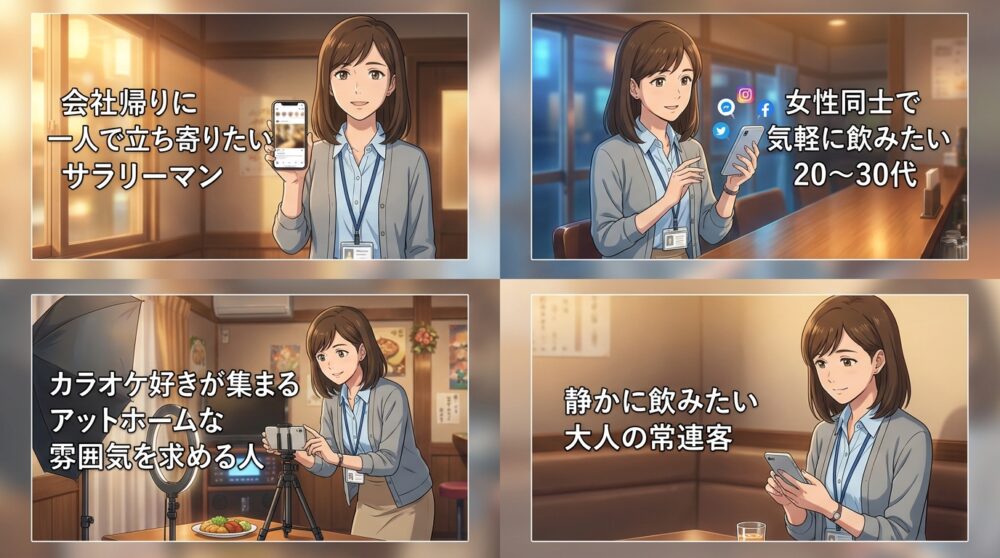 ターゲット客層を絞り込んでから書き始める