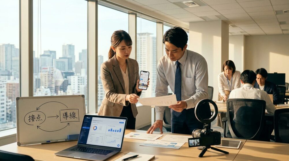 インスタで集客がうまくいかない理由は「接点」と「導線」の設計ミスだった