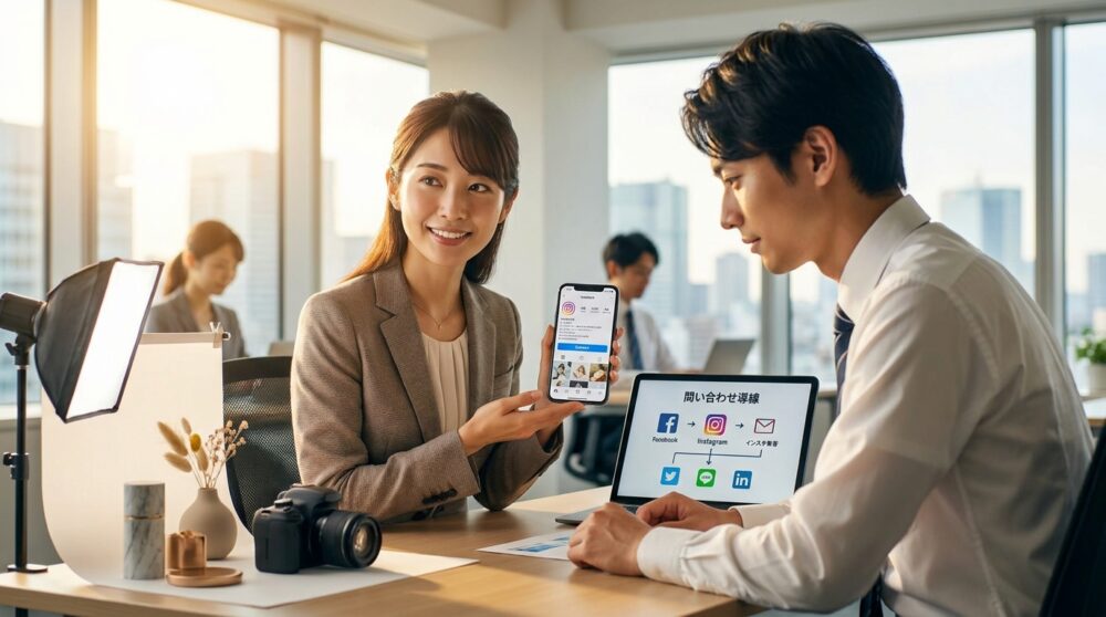 インスタから問い合わせが生まれる導線のつくり方