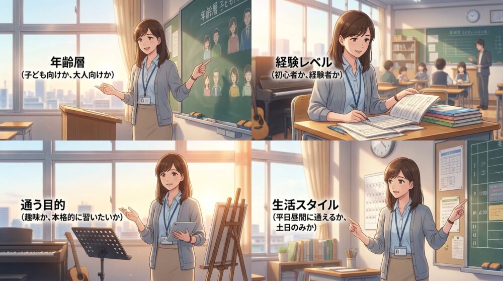 どんな生徒に来てほしいか明確にしておく