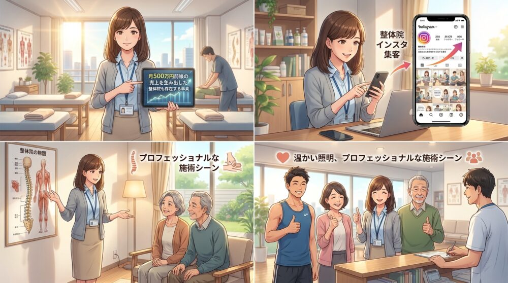 月500万円前後の売上を生み出した整体院も存在する事実