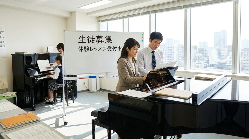 口コミに頼れない時代、ピアノ教室の生徒が集まらない理由を整理しておく