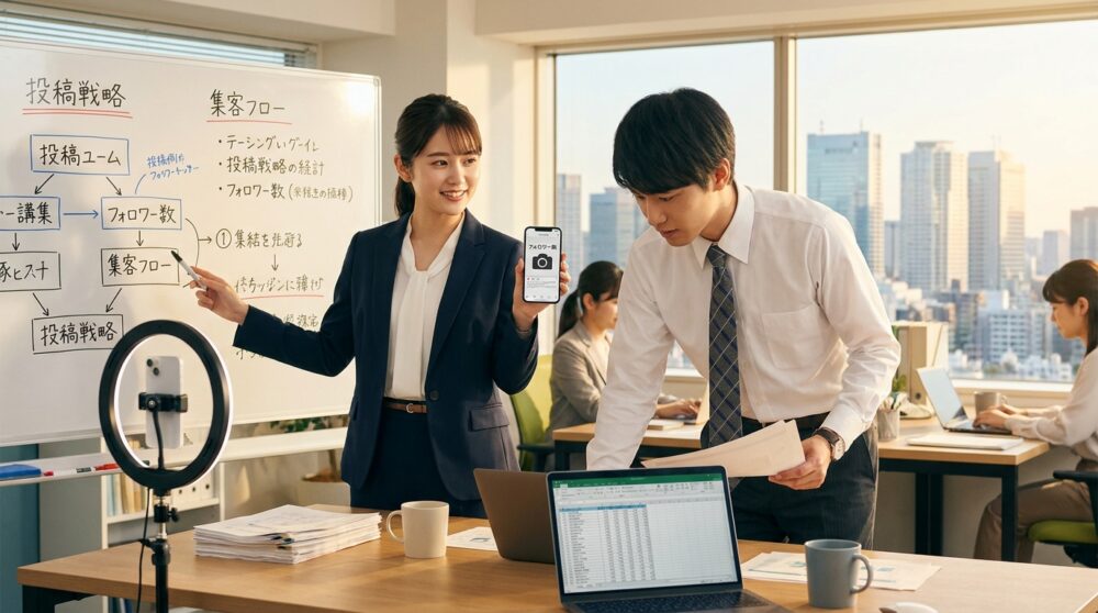 投稿とフォロワー獲得の具体的な手順