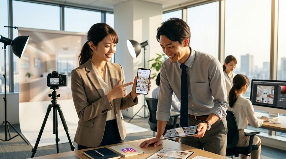 Instagram：ビジュアルで信頼を築く主力チャネル