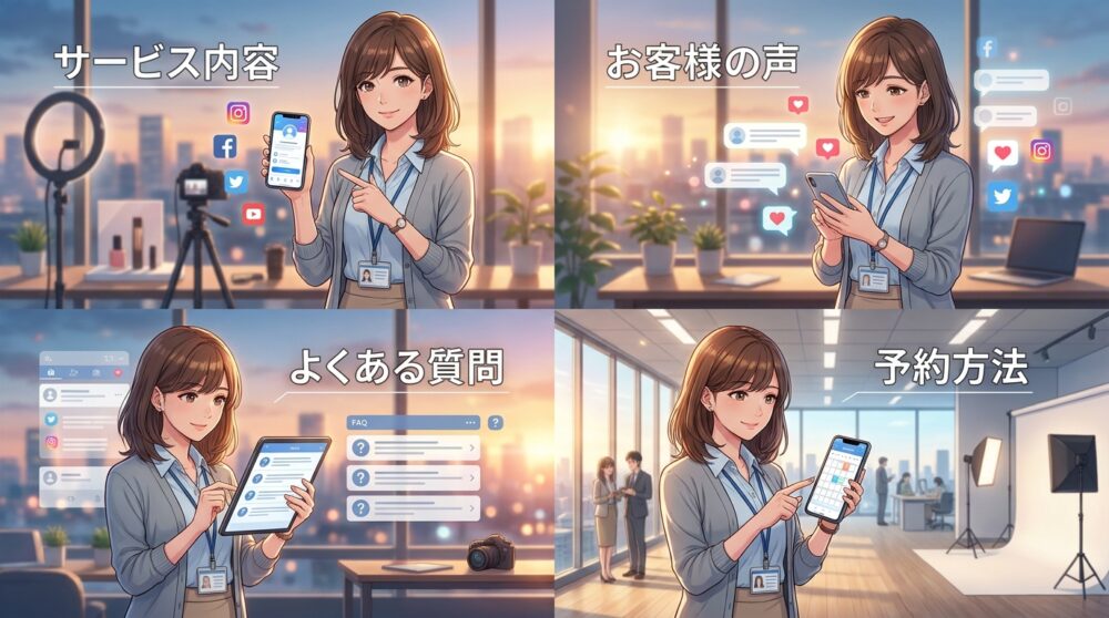 ハイライトで信頼を補強しておく