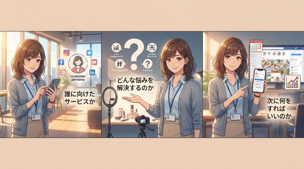プロフィールを「次に何をすればいいか」が一目でわかる設計にする