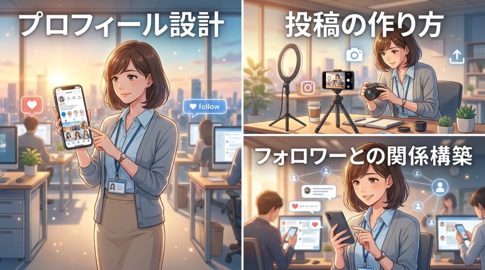 投稿テーマと発信の軸を3つ以内に絞る